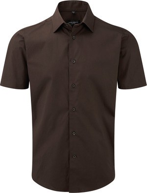 Russell Collection RU947M - Mens Short Sleeve Fitted Shirt