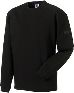 Russell RU013M - Heavy Duty Crew Neck Sweatshirt Black