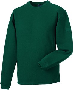 Russell RU013M - Heavy Duty Crew Neck Sweatshirt Bottle Green