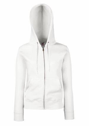 Fruit of the Loom SS312 - Premium 70/30 lady-fit hooded sweatshirt jacket