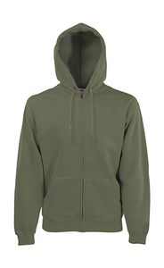 Fruit of the Loom 62-034-0 - Hooded Zip Sweat Classic Olive