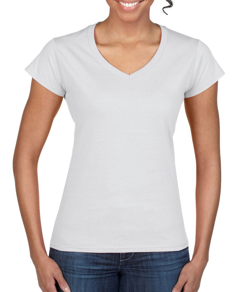 Gildan 64V00L - Ladies Softstyle® V-Neck T-Shirt