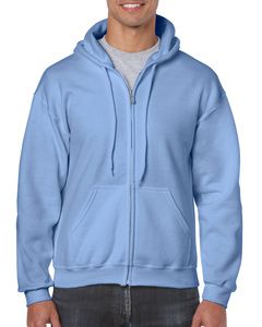 Gildan 18600 - Heavyweight Full Zip Hooded Sweat Carolina Blue