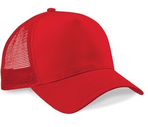 Beechfield BC640 - Snapback trucker Classic Red / Classic Red