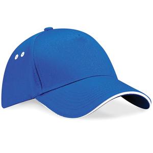 Beechfield BC15C - Ultimate Contrast 5 Panel Sandwich Peak Cap