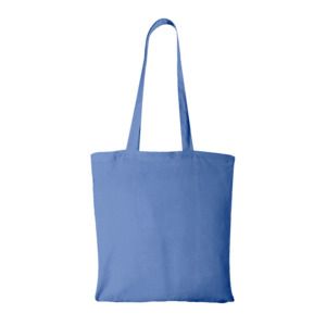 Westford mill WM101 - Promo Shoulder Tote Cornflower blue