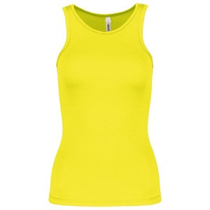 ProAct PA442 - Ladies' Sports Vest Fluorescent Yellow
