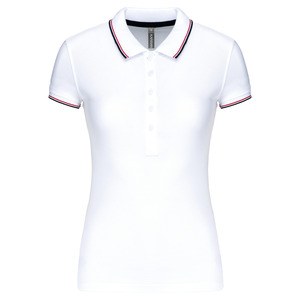 Kariban K251 - LADIES' SHORT SLEEVE POLO SHIRT White