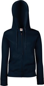 Fruit of the Loom SC62118 - Lady Fit Zip Hooded Sweat (62-118-0) Deep Navy