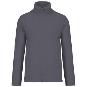 Kariban K911 - FALCO - ZIP THROUGH MICRO FLEECE JACKET Convoy Grey