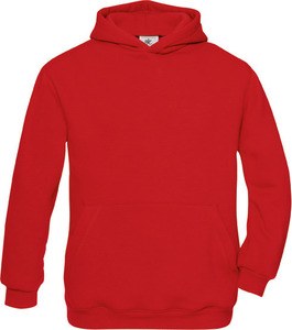 B&C CGWK681 - HOODED SWEATSHIRT KIDS Red