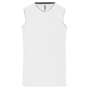 ProAct PA459 - MEN'S BASKETBALL VEST White