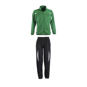 SOL'S 90300 - Camp Nou Adults' Club Tracksuit Vert Vif-Blanc / Noir