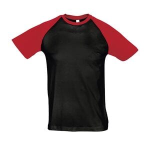 SOLS 11190 - Funky Mens Two Colour Raglan Sleeve T Shirt