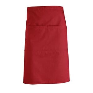 SOL'S 88020 - Greenwich Medium Apron With Pockets Red