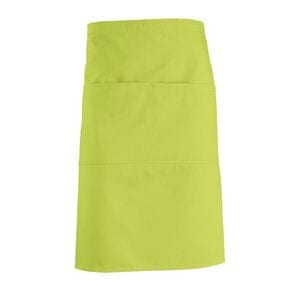 SOL'S 88020 - Greenwich Medium Apron With Pockets Vert pomme