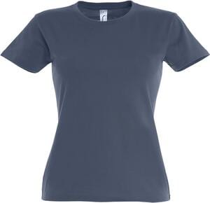 SOL'S 11502 - Imperial WOMEN Round Neck T Shirt Denim