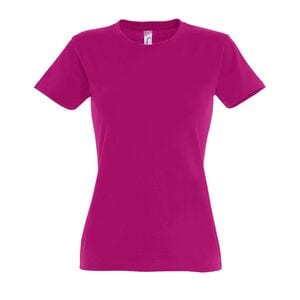 SOL'S 11502 - Imperial WOMEN Round Neck T Shirt Fuchsia