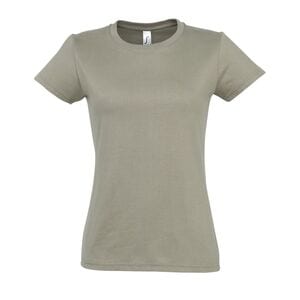 SOL'S 11502 - Imperial WOMEN Round Neck T Shirt Kaki