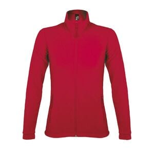 SOL'S 00587 - NOVA WOMEN Micro Fleece Zipped Jacket Red