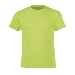 SOL'S 01183 - REGENT FIT KIDS Kids' Round Neck T Shirt Vert pomme