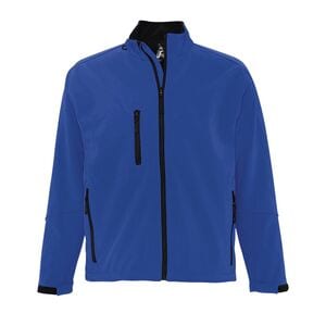 SOL'S 46600 - RELAX Men's Soft Shell Zipped Jacket Royal blue