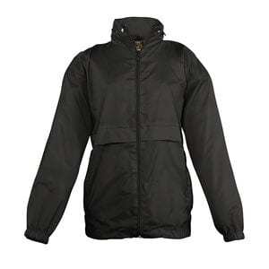 SOL'S 32300 - SURF KIDS Kids' Windbreaker Black