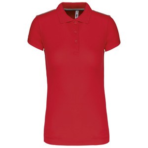 ProAct PA481 - LADIES' SHORT SLEEVE POLO SHIRT Sporty Red