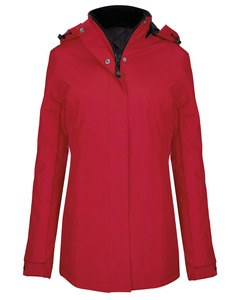 Kariban K6108 - Ladies' parka Red