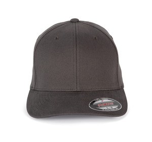 K-up KP907 - FLEXFIT® BRUSH COTTON CAP - 6 PANELS Deep Grey