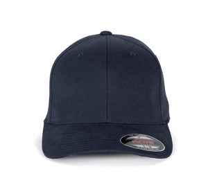 K-up KP907 - FLEXFIT® BRUSH COTTON CAP - 6 PANELS Navy