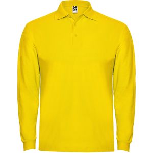 Roly PO6635 - ESTRELLA L/S Long-sleeve polo shirt with ribbed collar and cuffs