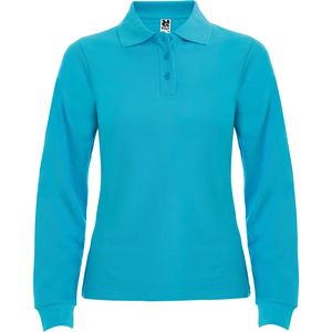 Roly PO6636 - ESTRELLA WOMAN L/S Long-sleeve polo shirt with ribbed collar and cuffs