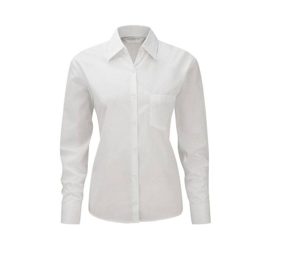 Russell Collection JZ34F - Women's Poplin Shirt