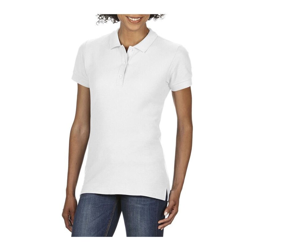 Gildan GN859 - Women's Premium Pique Polo Shirt