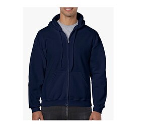 Gildan GN960 - Men's Big Zip Hoodie Navy