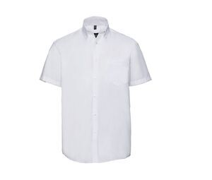 Russell Collection JZ957 - Short Sleeve Ultimate Non-Iron Shirt White