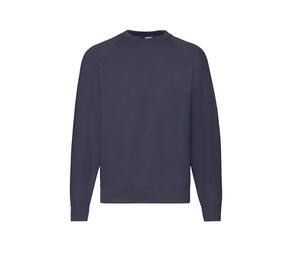 Fruit of the Loom SC260 - Men's Raglan Sleeve Jumper Deep Navy