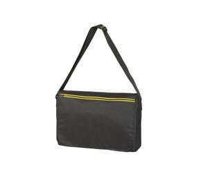 Black&Match BM902 - Messenger Bag Black/Gold