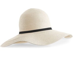 Beechfield BF740 - Marbella wide-brimmed sun hat Natural