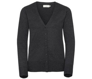 Russell Collection JZ715 - V-Neck Knitted Cardigan