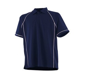 Finden & Hales LV370 - cool plus® breathable polo shirt Navy/White
