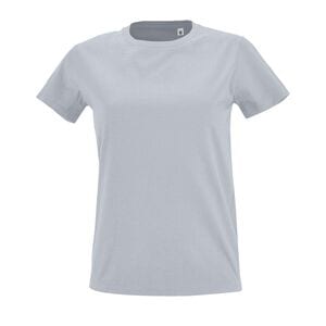 SOL'S 02080 - Imperial FIT WOMEN Round Neck Fitted T Shirt Pure Grey