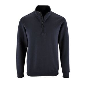 SOL'S 02088 - Stan Men's Zip High Collar Sweatshirt French Navy