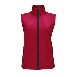 SOL'S 02888 - Race Bw Women Softshell Bodywarmer Pepper Red