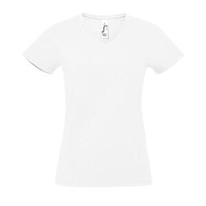 SOL'S 02941 - Imperial V Women V Neck T Shirt White