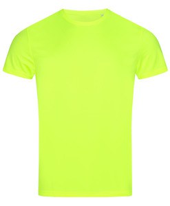 Stedman STE8000 - Stedman Men's Round Neck T-Shirt - Active Cyber Yellow