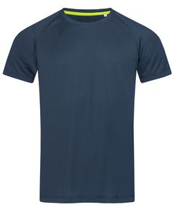Stedman STE8410 - Crew neck T-shirt for men Stedman - ACTIVE 140  Marina Blue