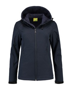 Lemon & Soda LEM3627 - Jacket Hooded Softshell for her Dark Navy