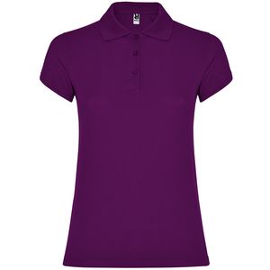 Roly PO6634 - STAR WOMAN Short-sleeve polo shirt for women Purple